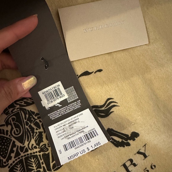 Burberry Calfskin Golderton Tote - Picture 7 of 10